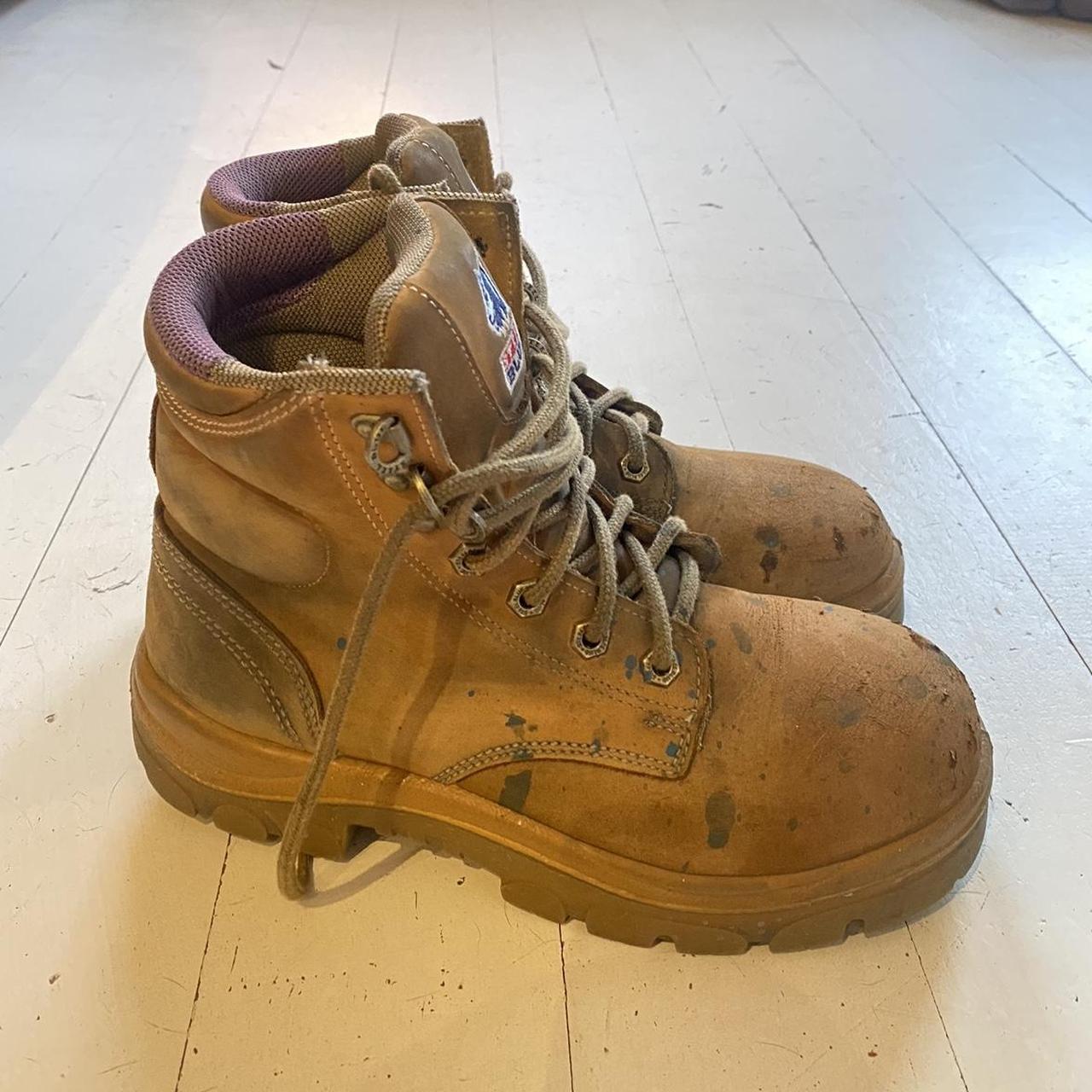 steel blue work boots womens