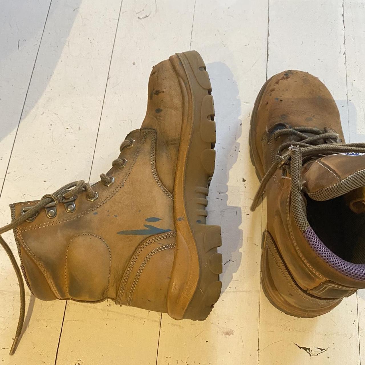 steel blue work boots womens