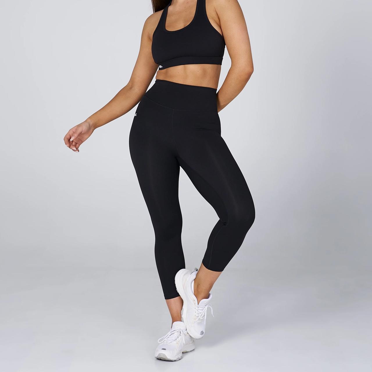 STAX | best black tights 7/8 (size S) - leggings -... - Depop