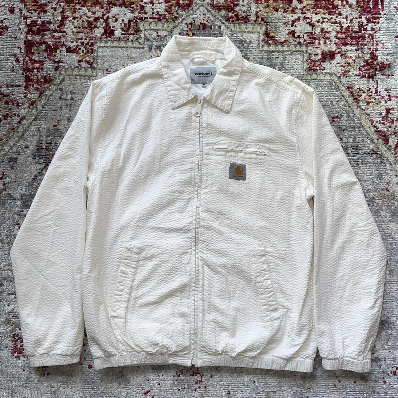 Carhartt wip hot sale white jacket