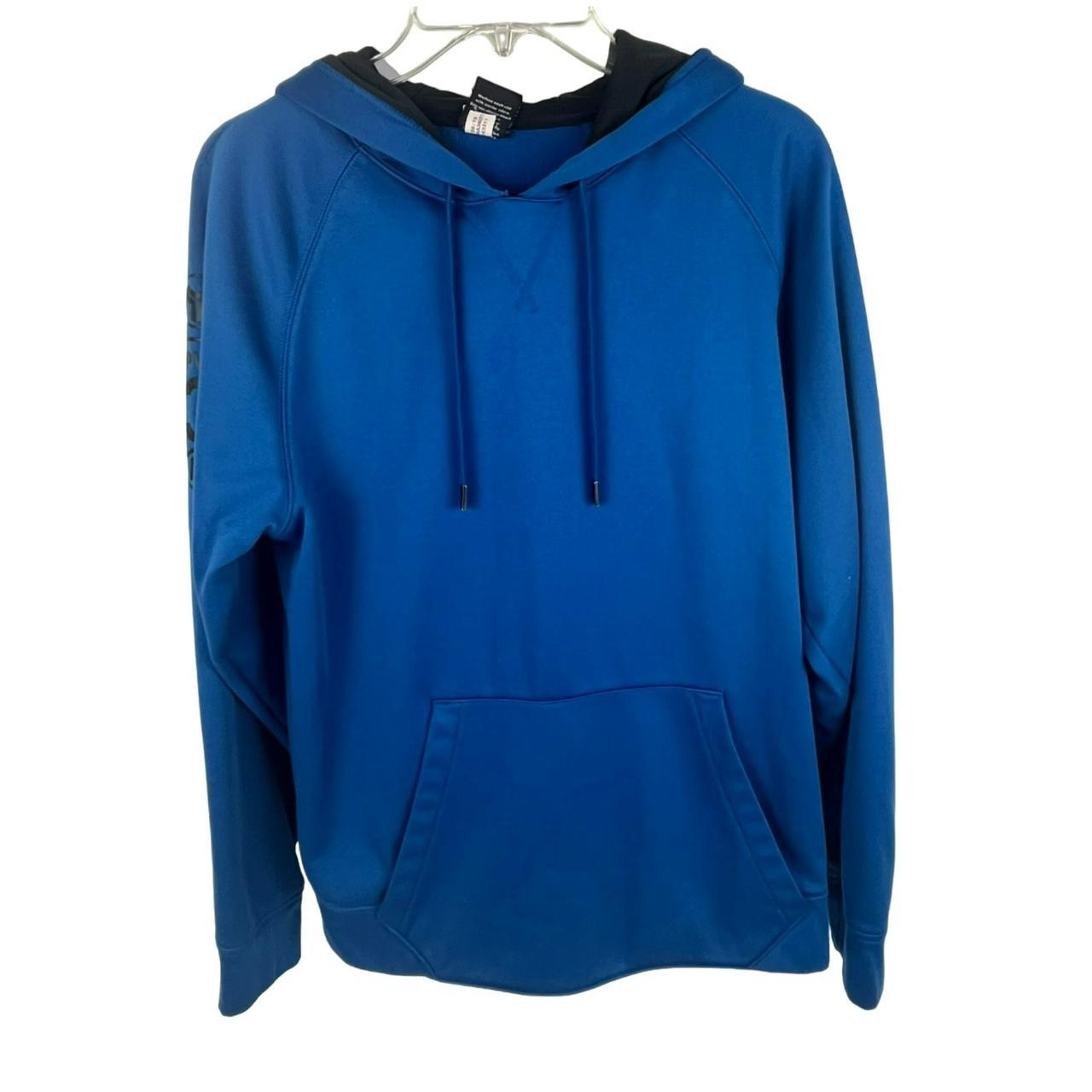 Reebok PlayWarm Men s Blue Pullover Hoodie size S. Depop