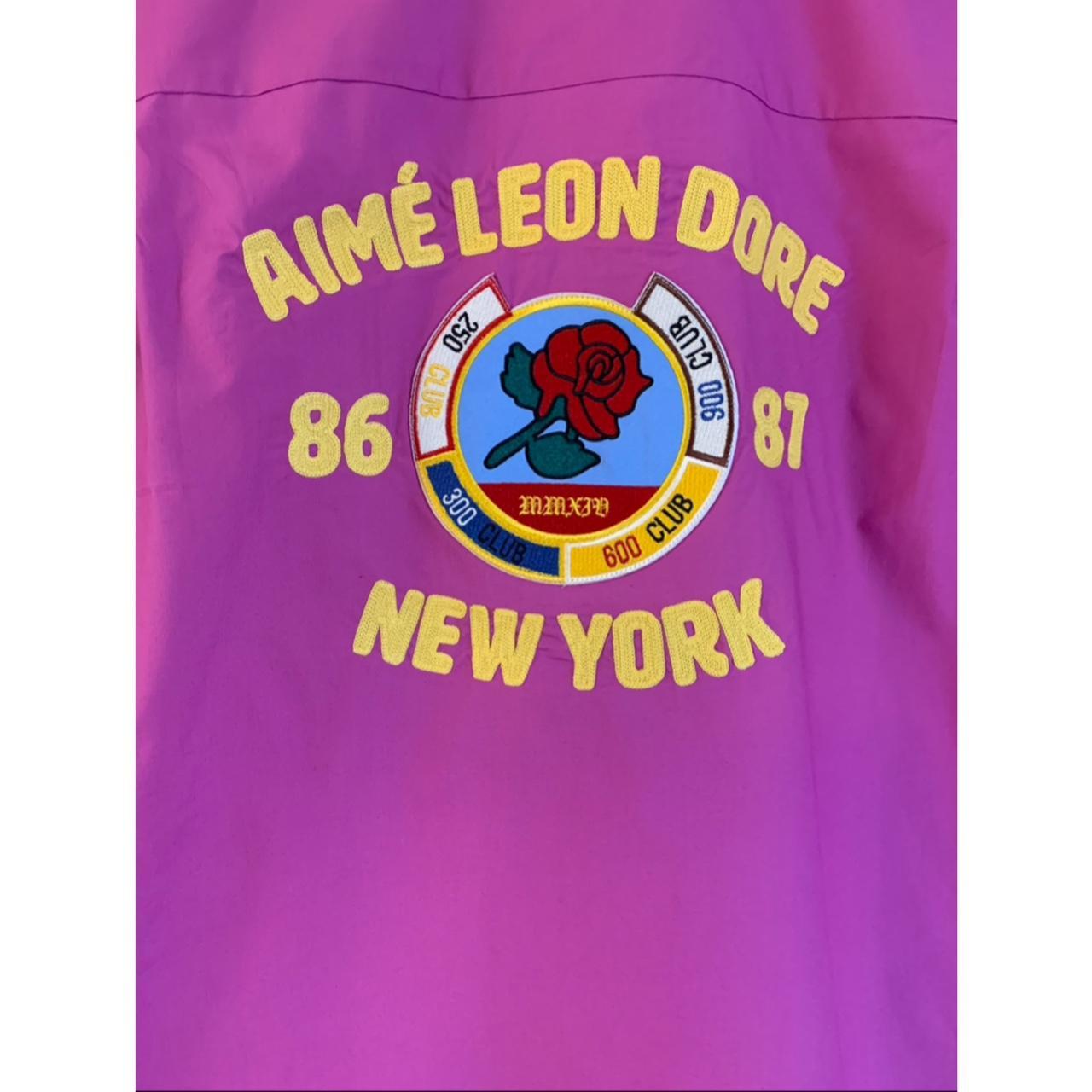 AIME LEON DORE BOWLING SHIRT Chainstitch Embroidered... - Depop