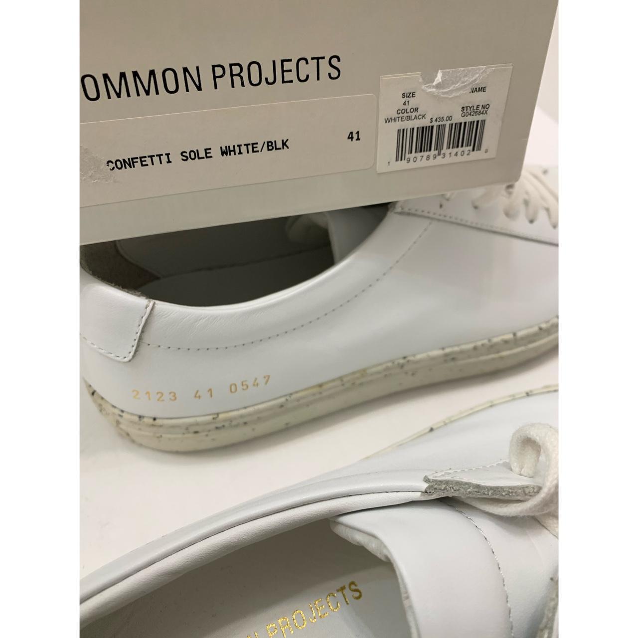 Common projects achilles low best sale confetti sole