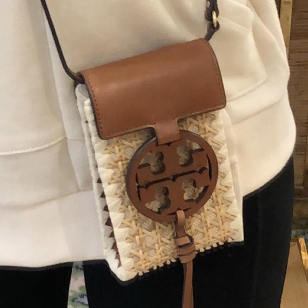 Tory Burch Miller Leather Smartphone Crossbody