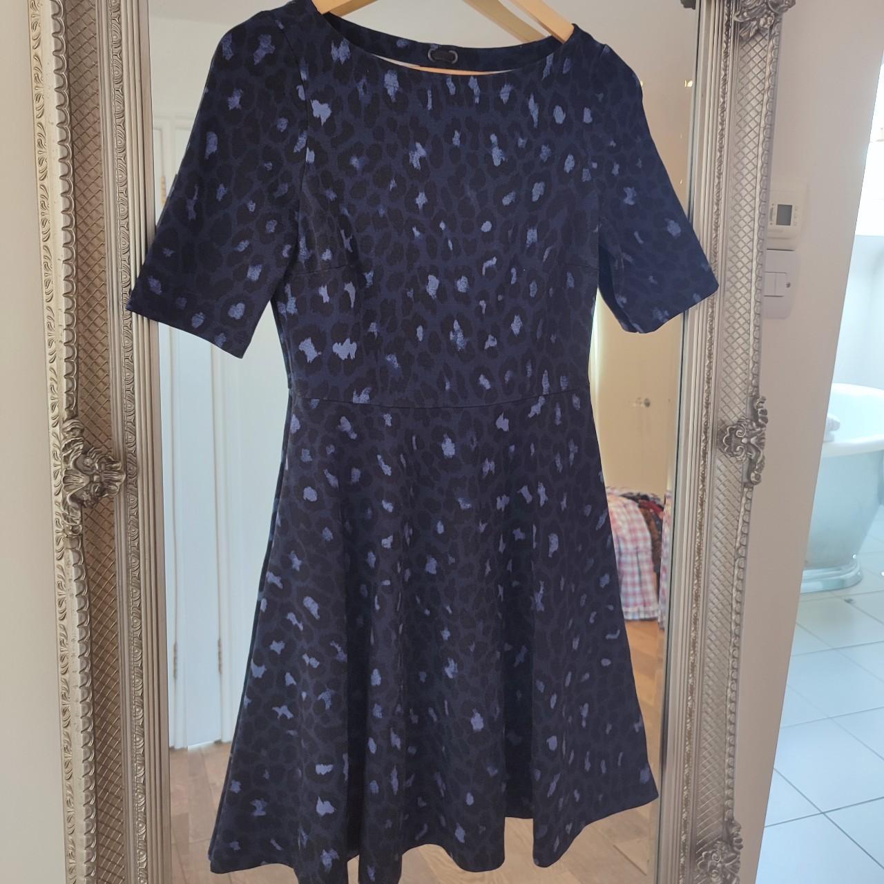 Kate spade leopard ponte on sale dress