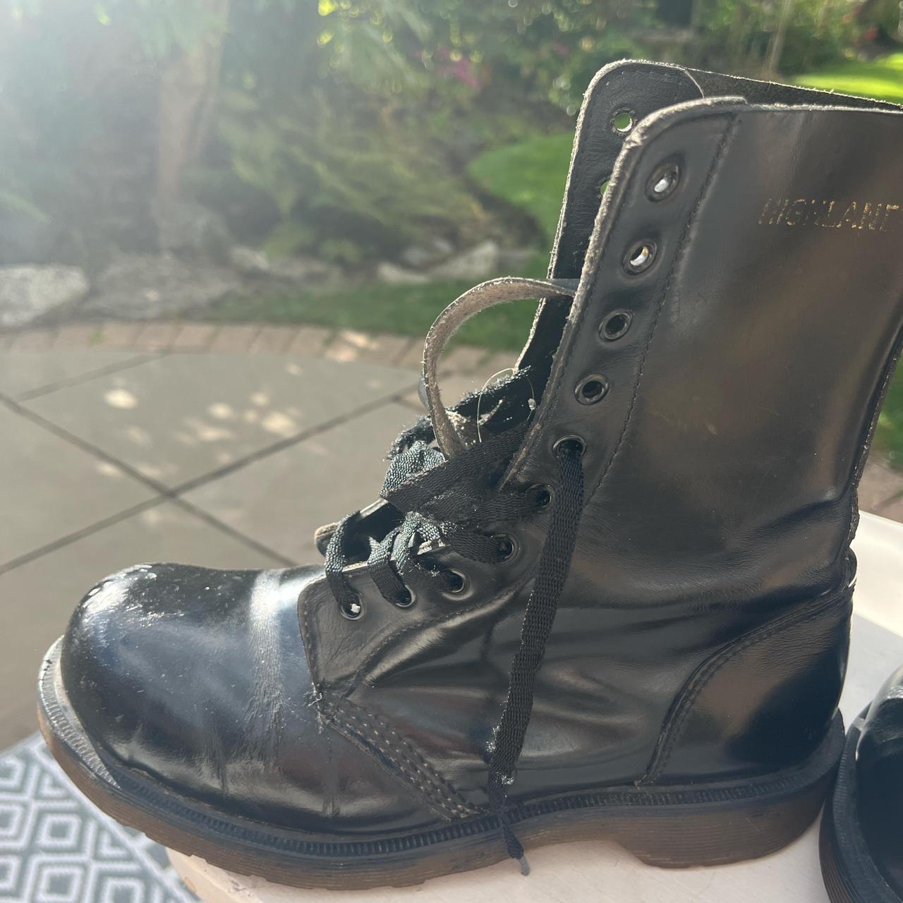 Dr Martens Highlander steel toe capped 10 eye. Depop