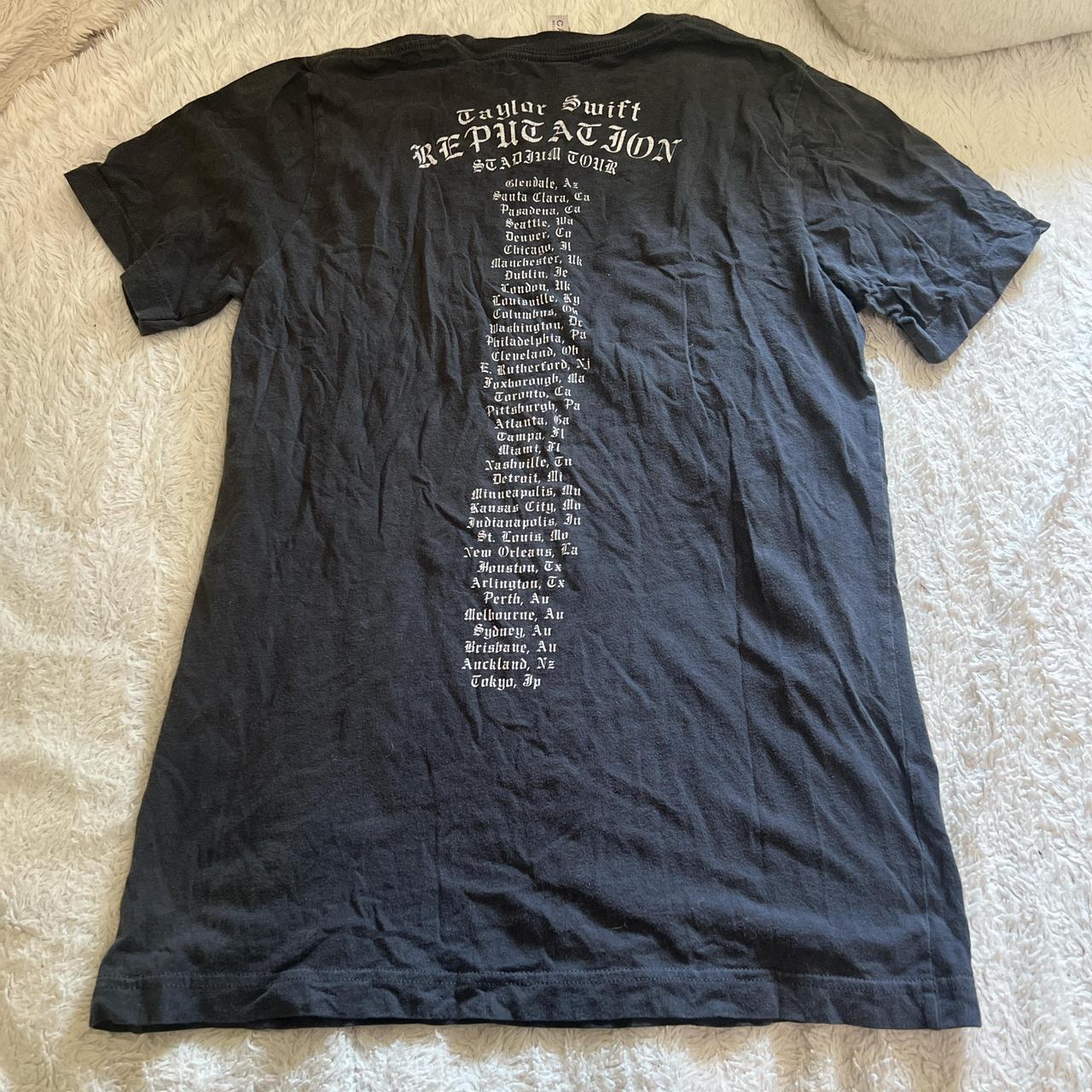 Taylor Swift reputation stadium tour shirt. Only... - Depop