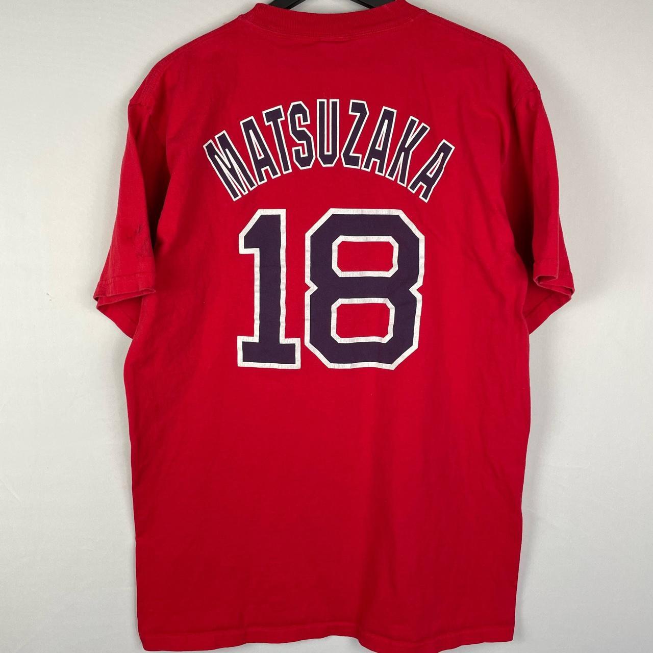 Majestic Daisuke Matsuzaka Boston Red Sox Jersey T - Depop
