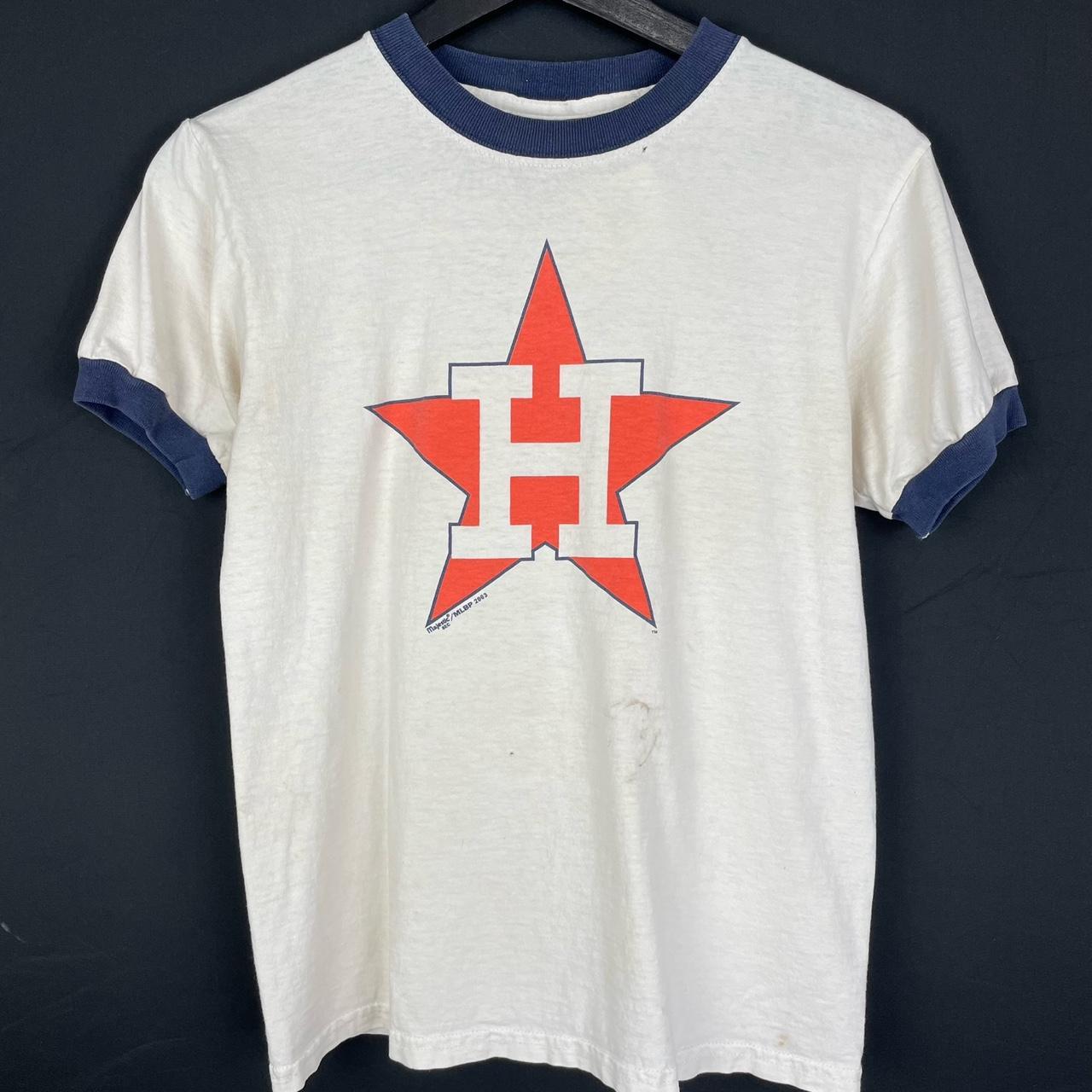 Early 1980s Houston Astros Baseball 3/4 sleeve - Depop