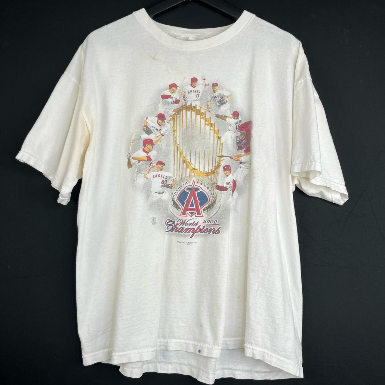 00s Anaheim Angels MLB Baseball Sports Athletics - Depop