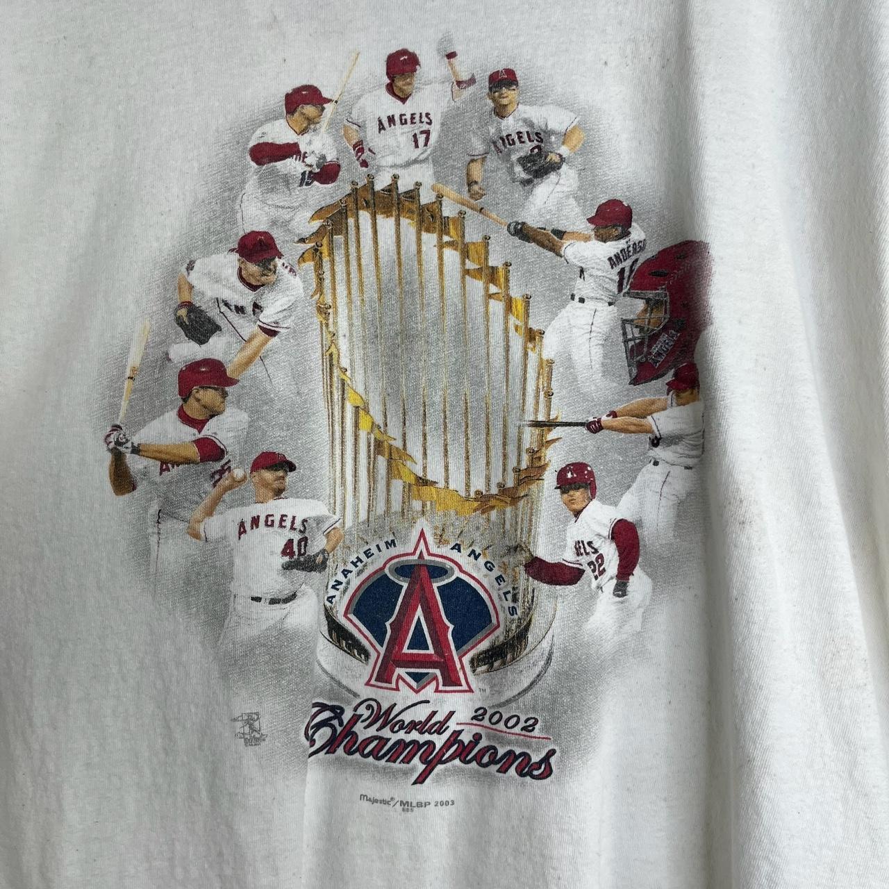 00s Anaheim Angels MLB Baseball Sports Athletics - Depop