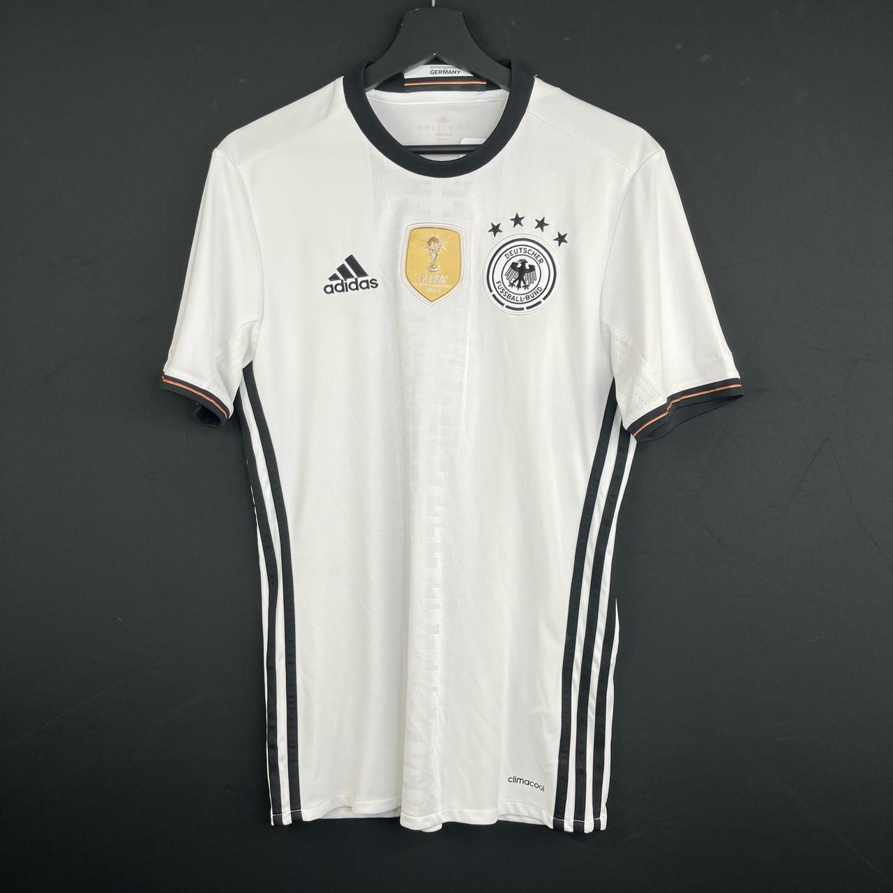 2014 00s Adidas Soccer Sports Jersey Germany FIFA... - Depop