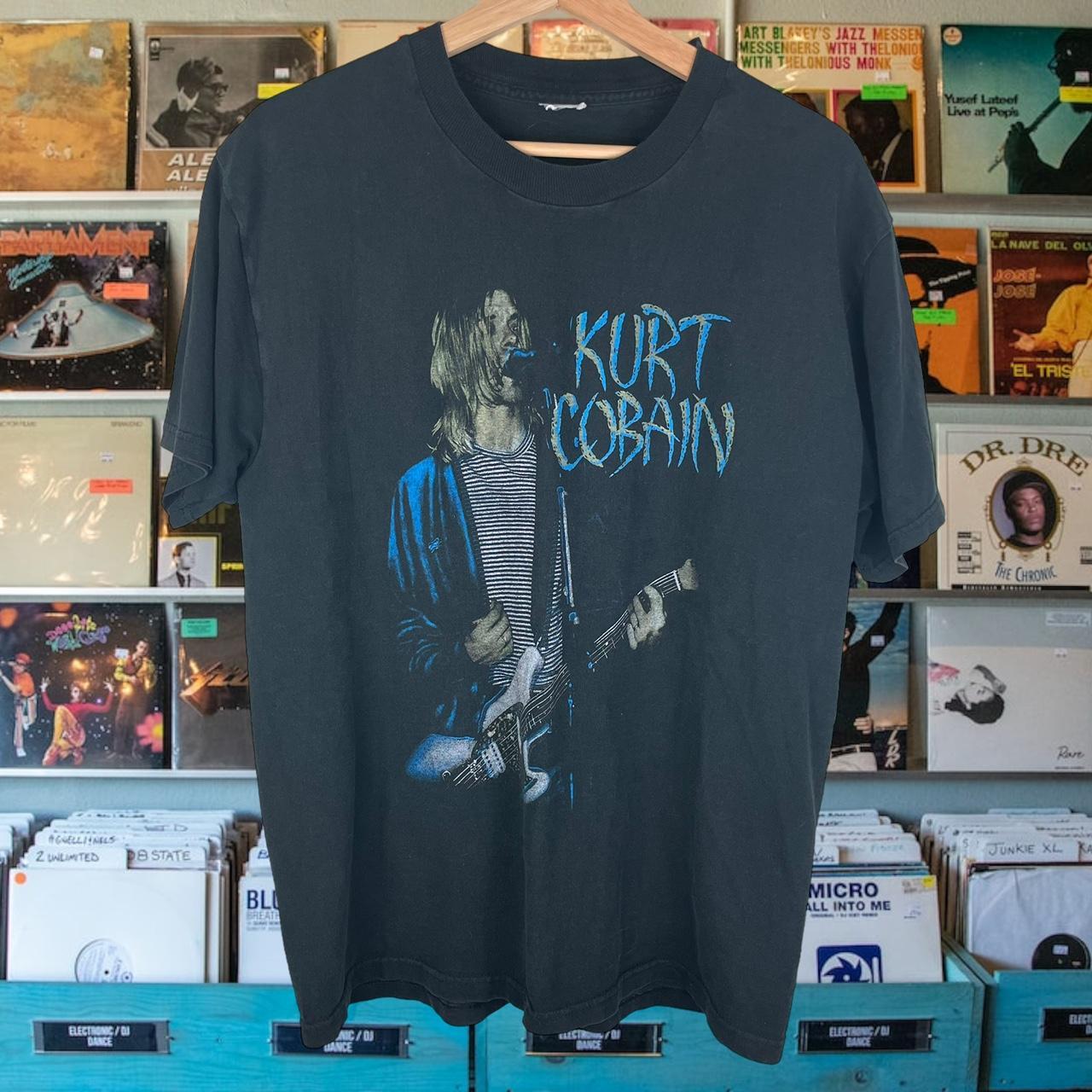 vintage kurt cobain shirt