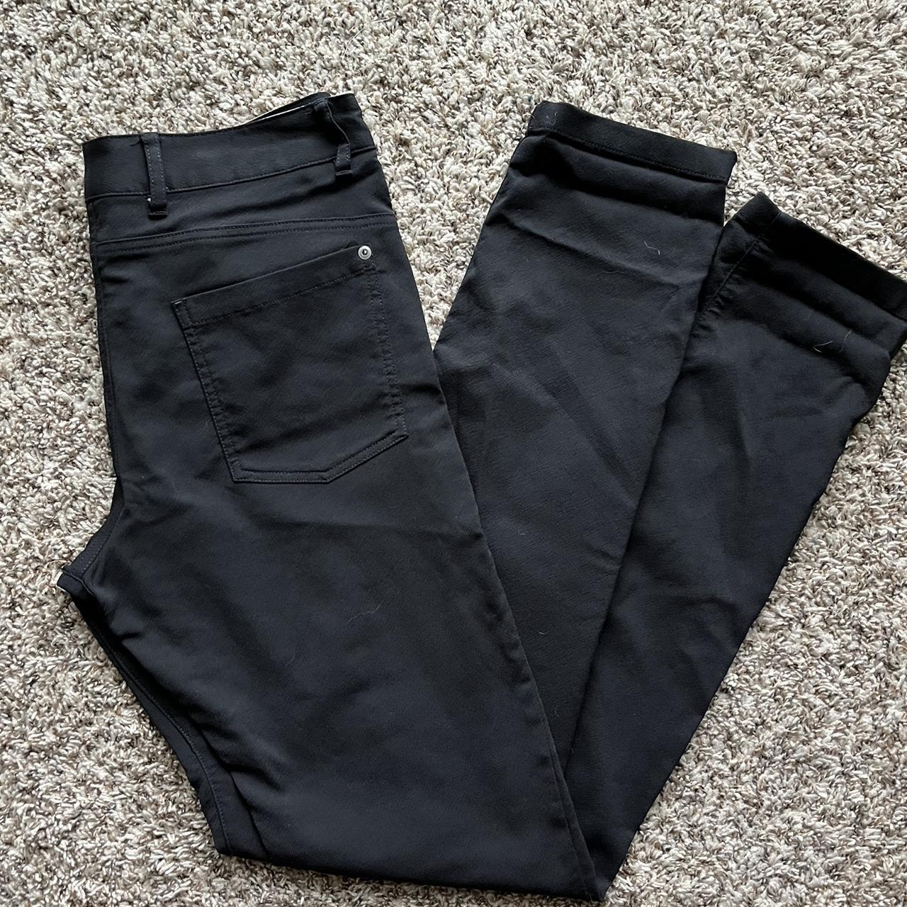 Black sales slim dungarees