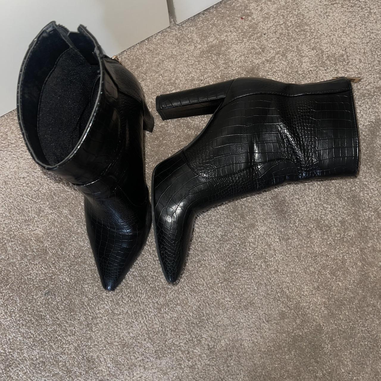 billini zayla flats black croc