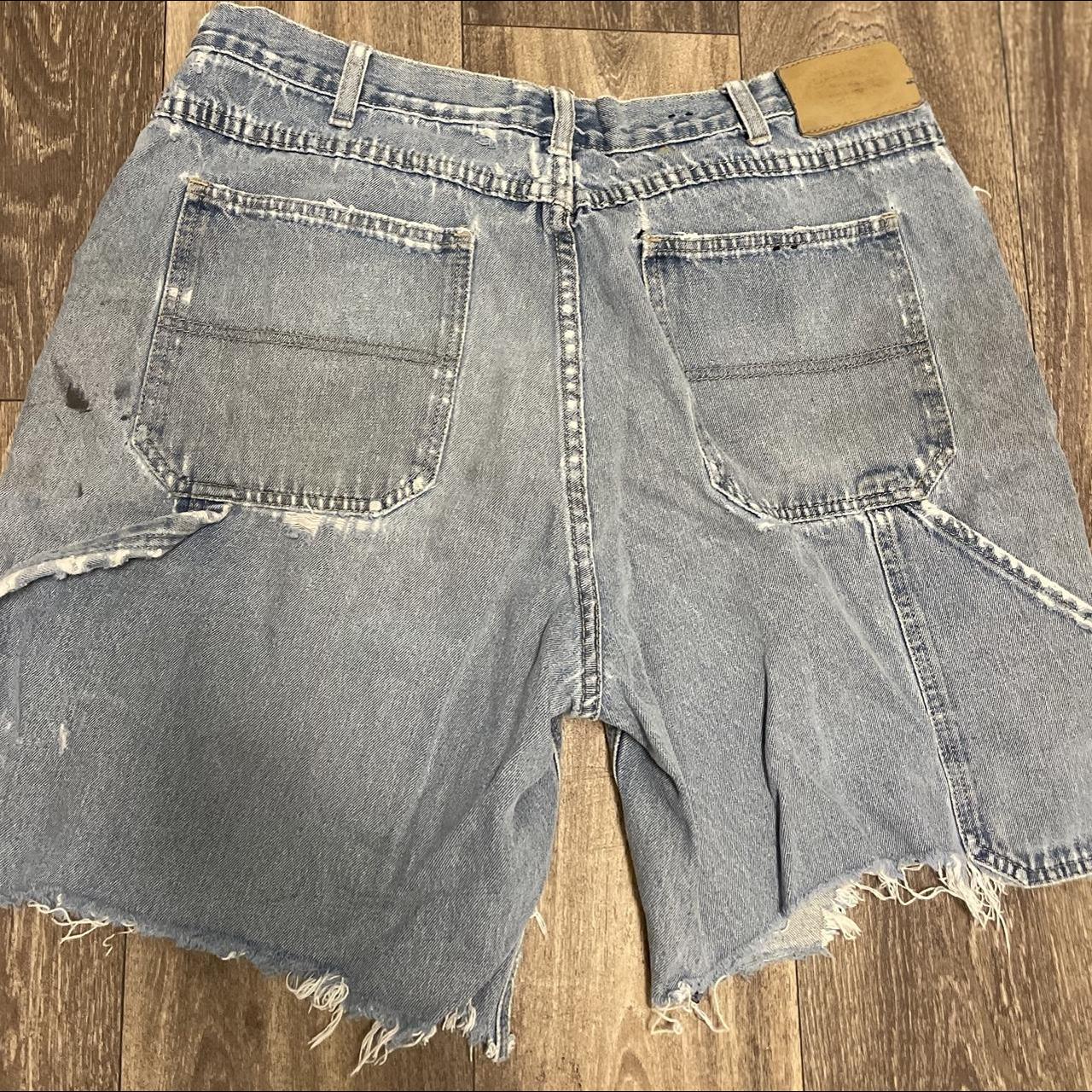 Sandy River jorts -super cute -some stains and... - Depop