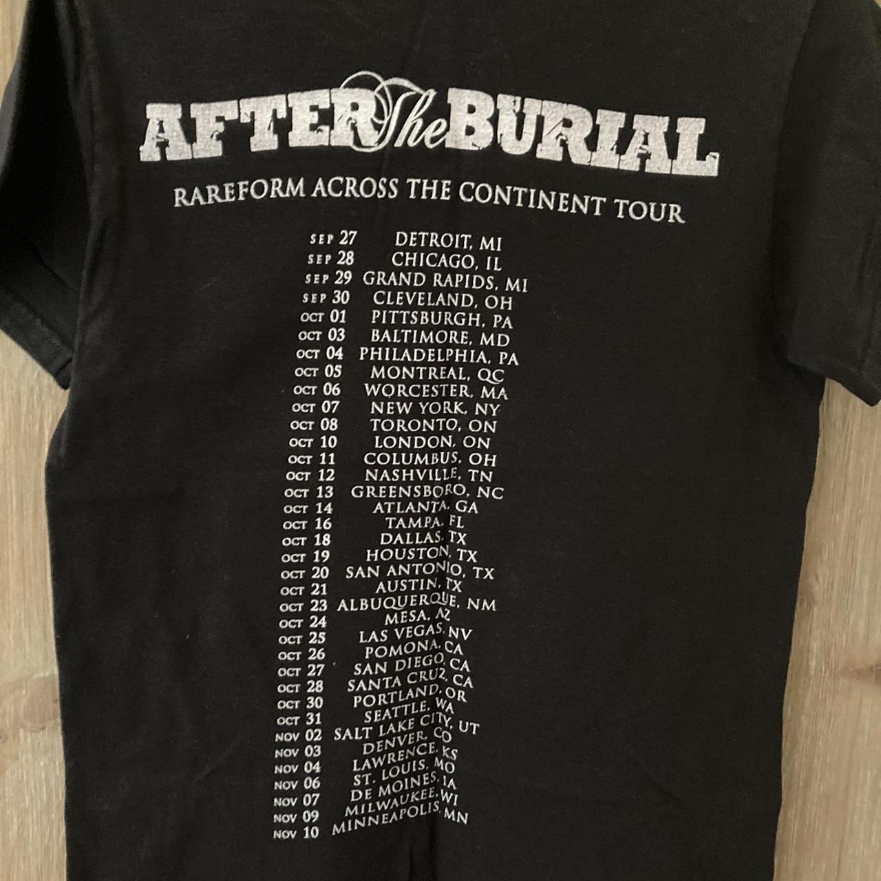 After The Burieal Rareform tour shirt Size: Small... - Depop