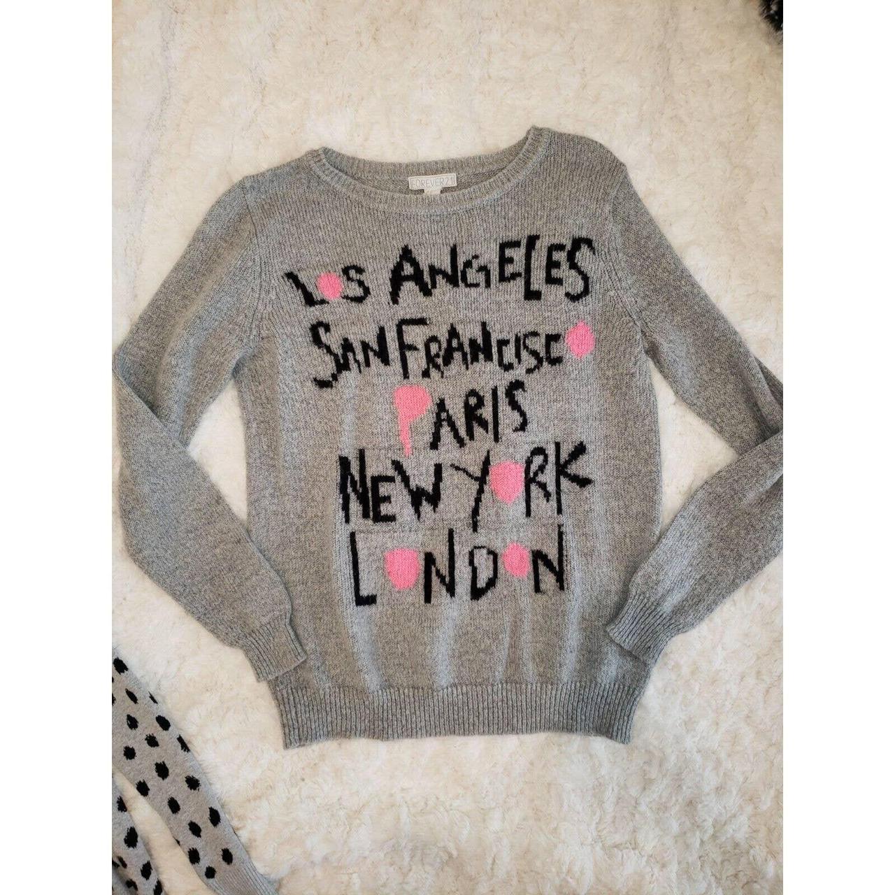 Paris sweater sale forever 21