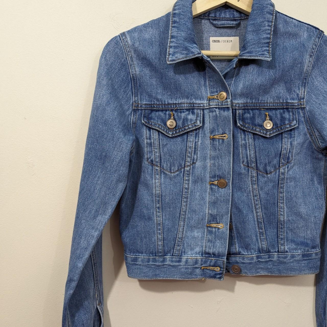 Size 6 Denim Jacket - Book Drunkard/ Anne of Green... - Depop