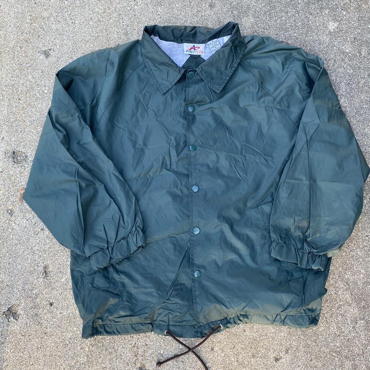 Button up windbreaker best sale