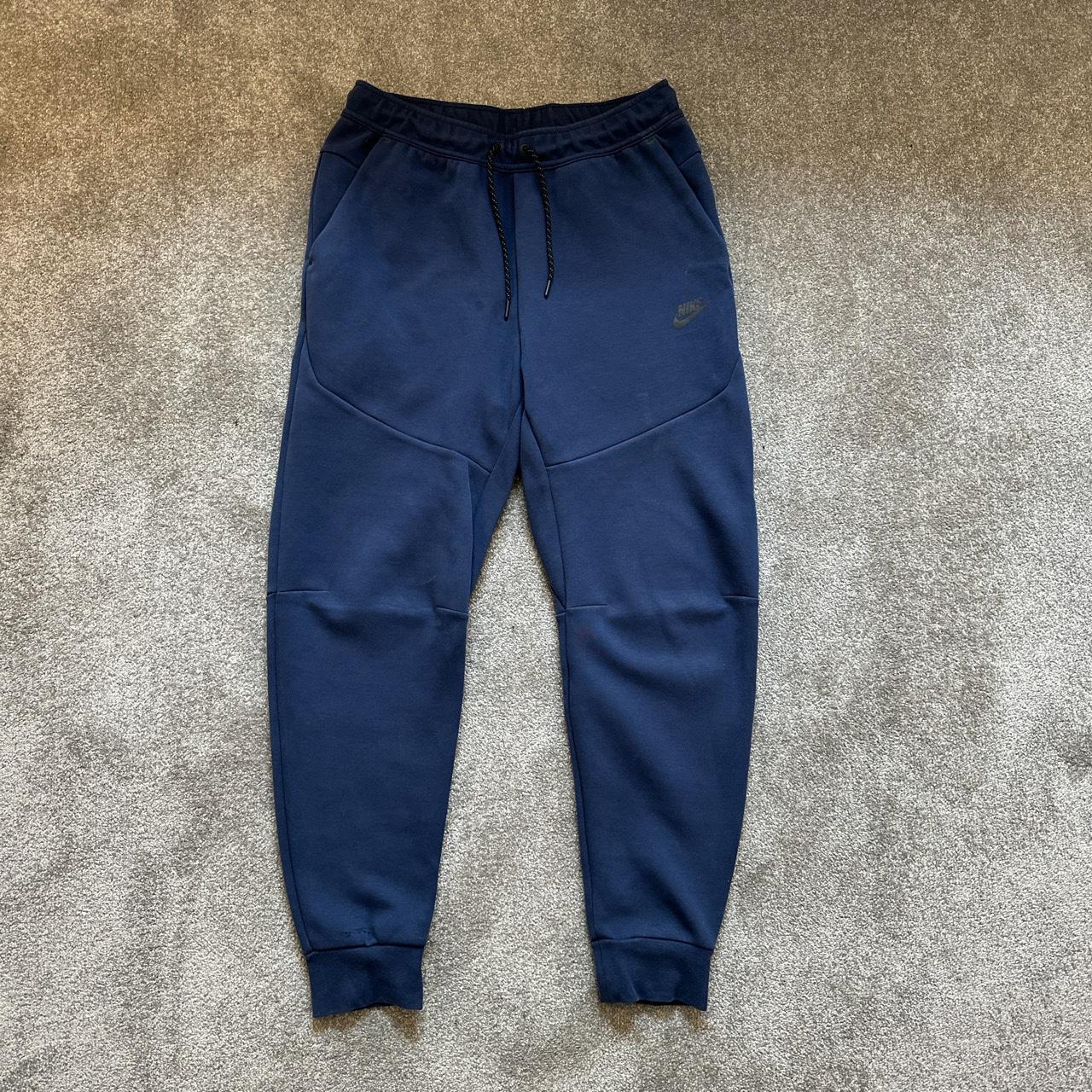 mens navy nike tech tracksuit