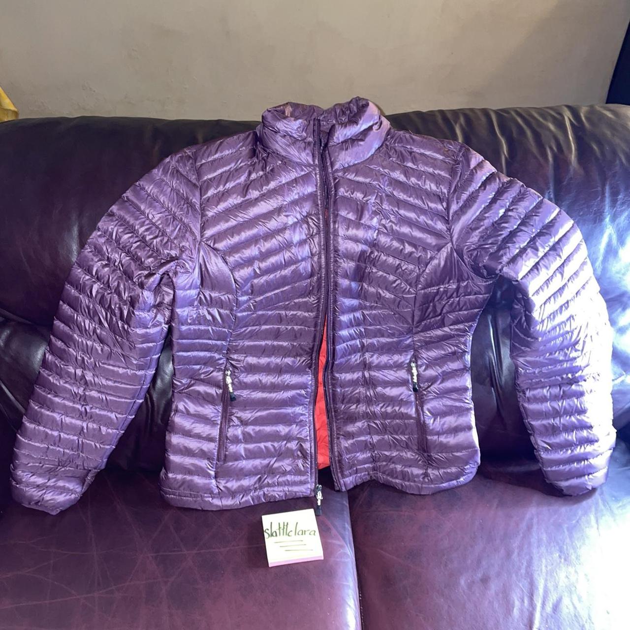 Eastern Mountain Sports Women's Purple and Orange Jacket | Depop