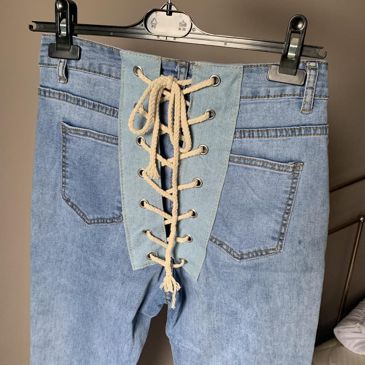 Our Girl lace up Worn Size Depop