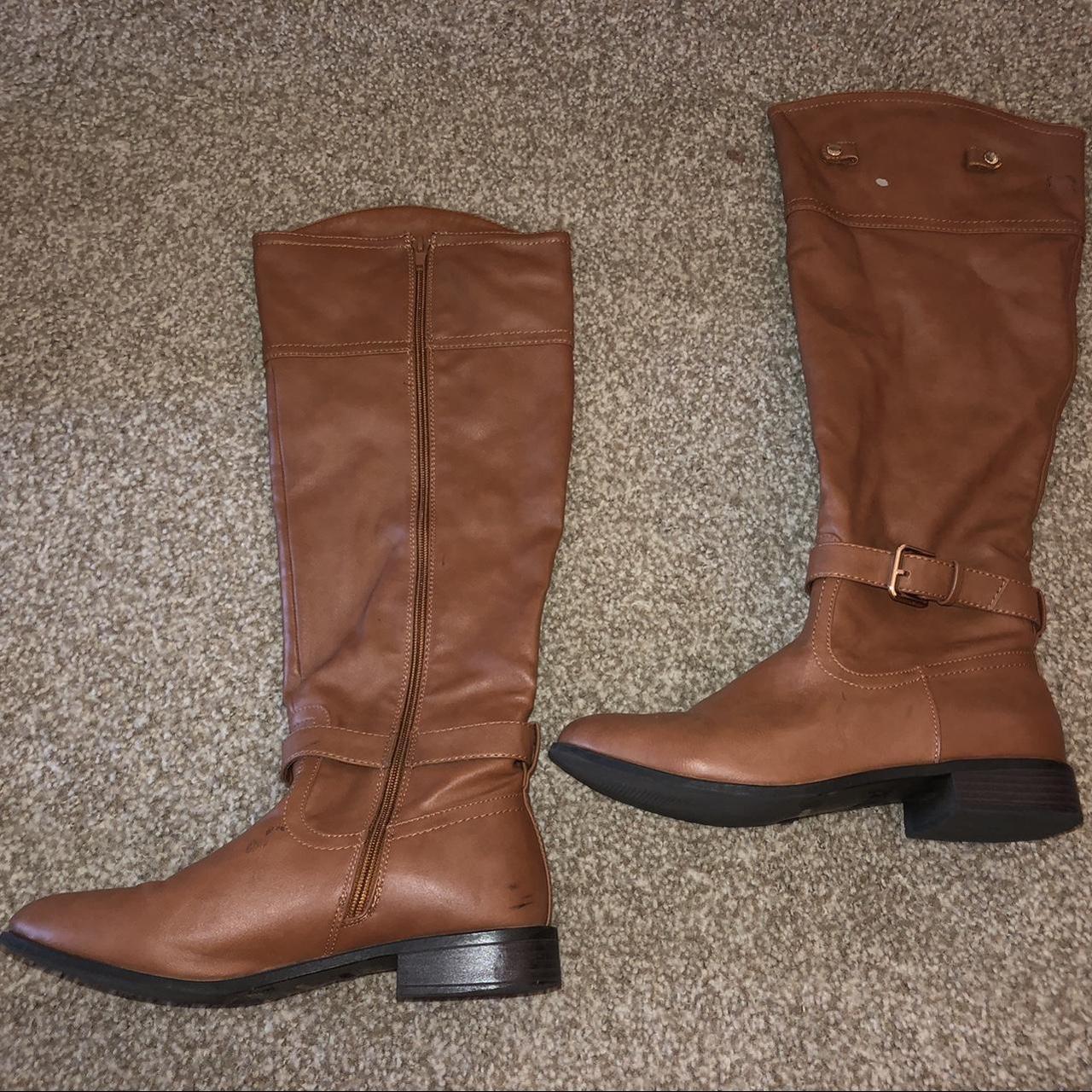 Women's Brown Boots Depop