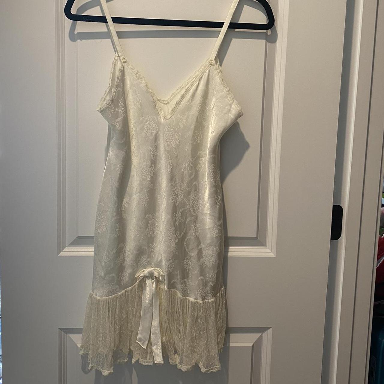 Victoria's Secret Women's White Dress | Depop