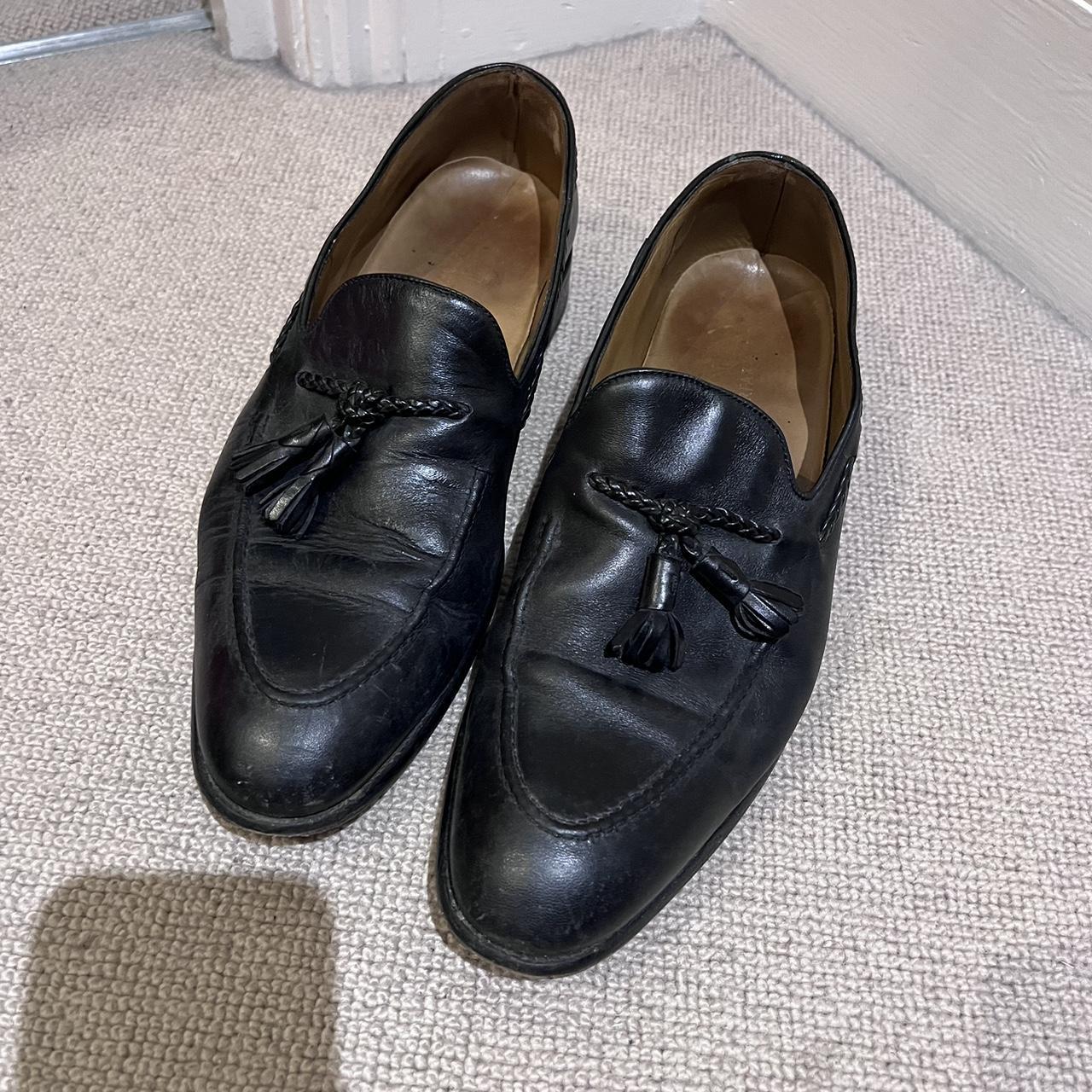 Fairfax and Favor mens leather loafer shoes size 10... - Depop