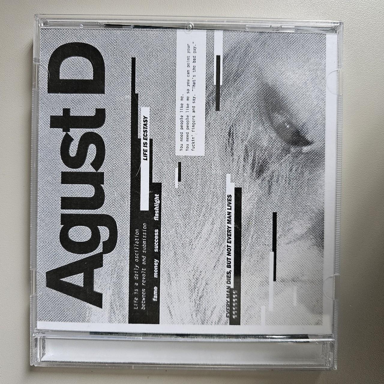 AGUST D fanmade album CD and Photocards/photos UK… - Depop