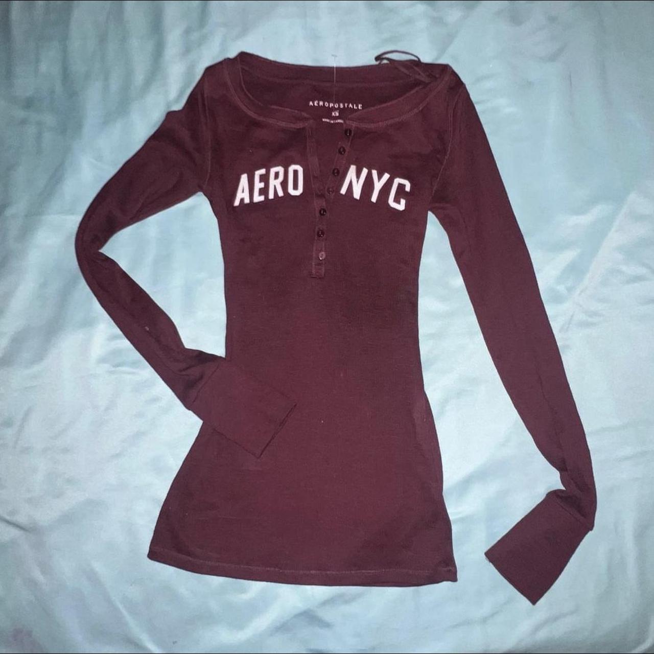 Vintage aero long sleeve fits up to medium DONT BUY... - Depop