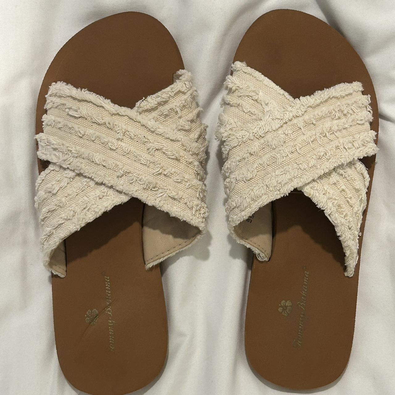Tommy Bahama Women's Tan and Brown Sandals