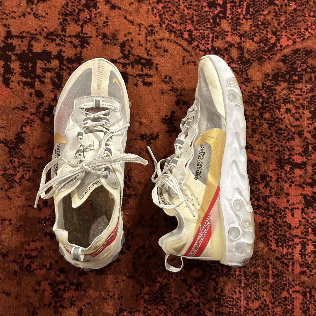 Nike react element 87 undercover in sail light bone