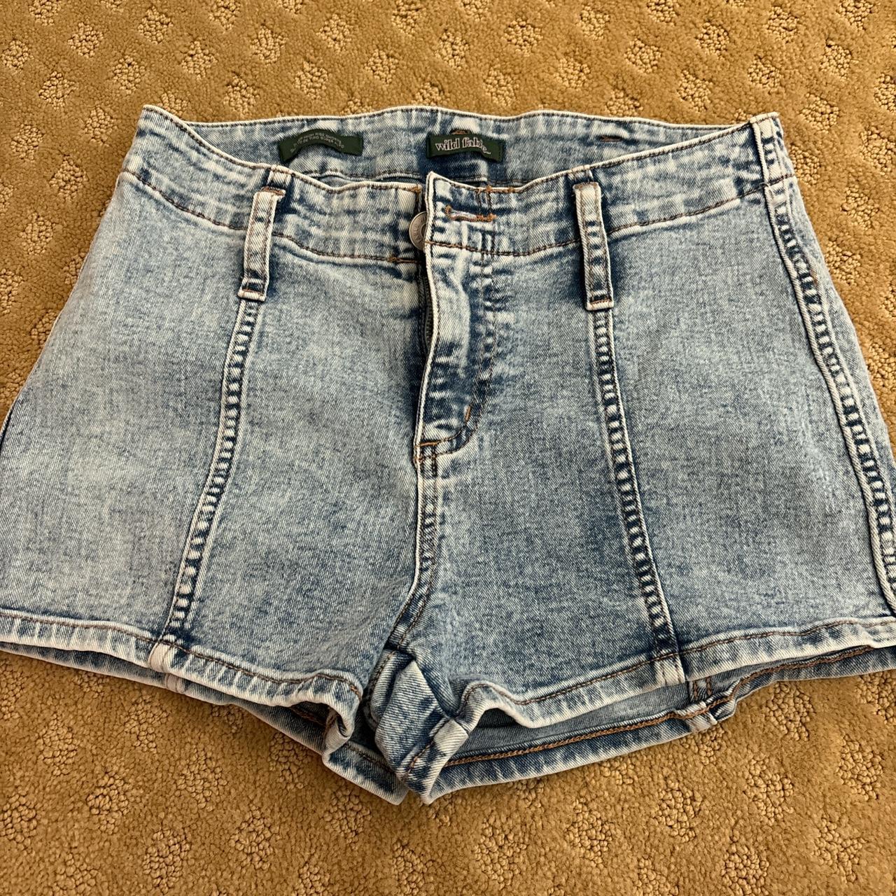 target summer booty shorts like new never worn size... - Depop