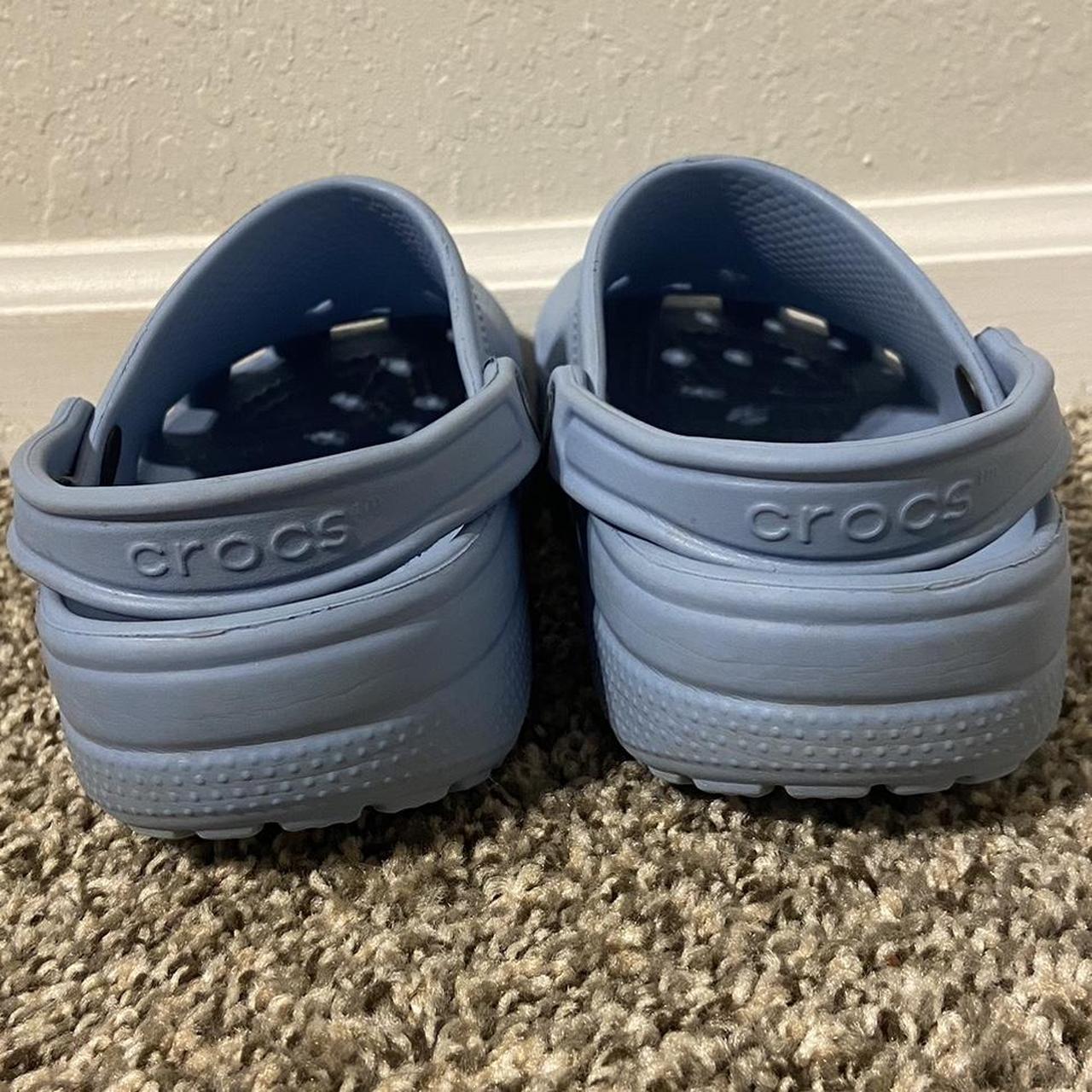 Blue crocs 7 in men’s 9 in women’s - Depop