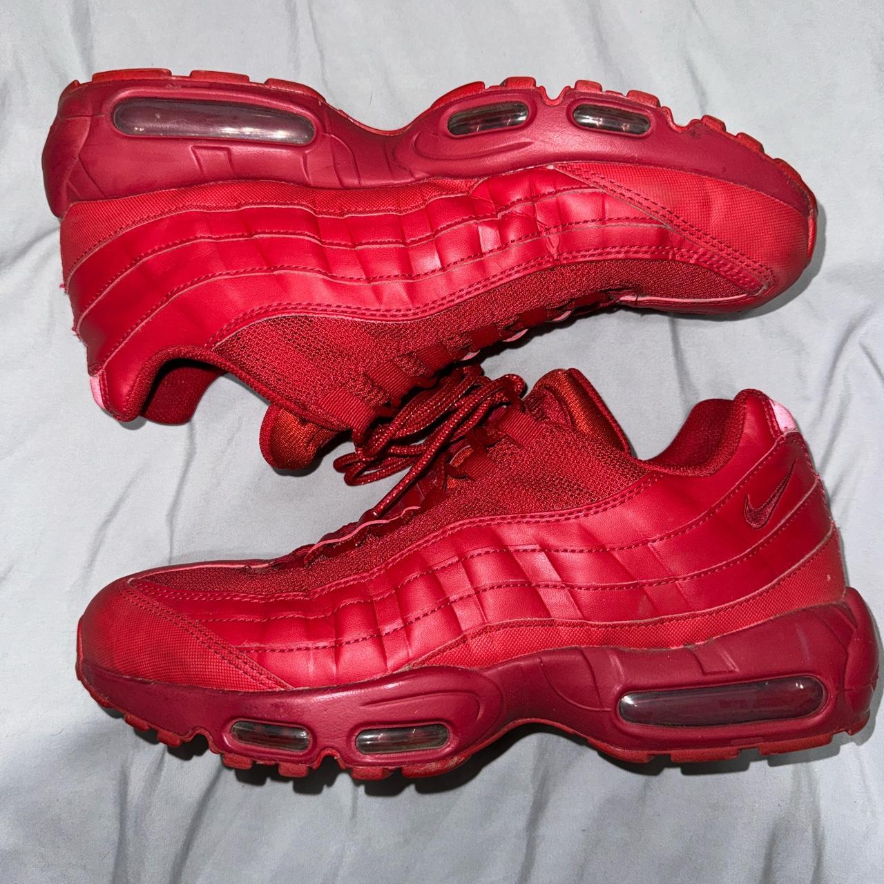 All red air max 95 mens sale