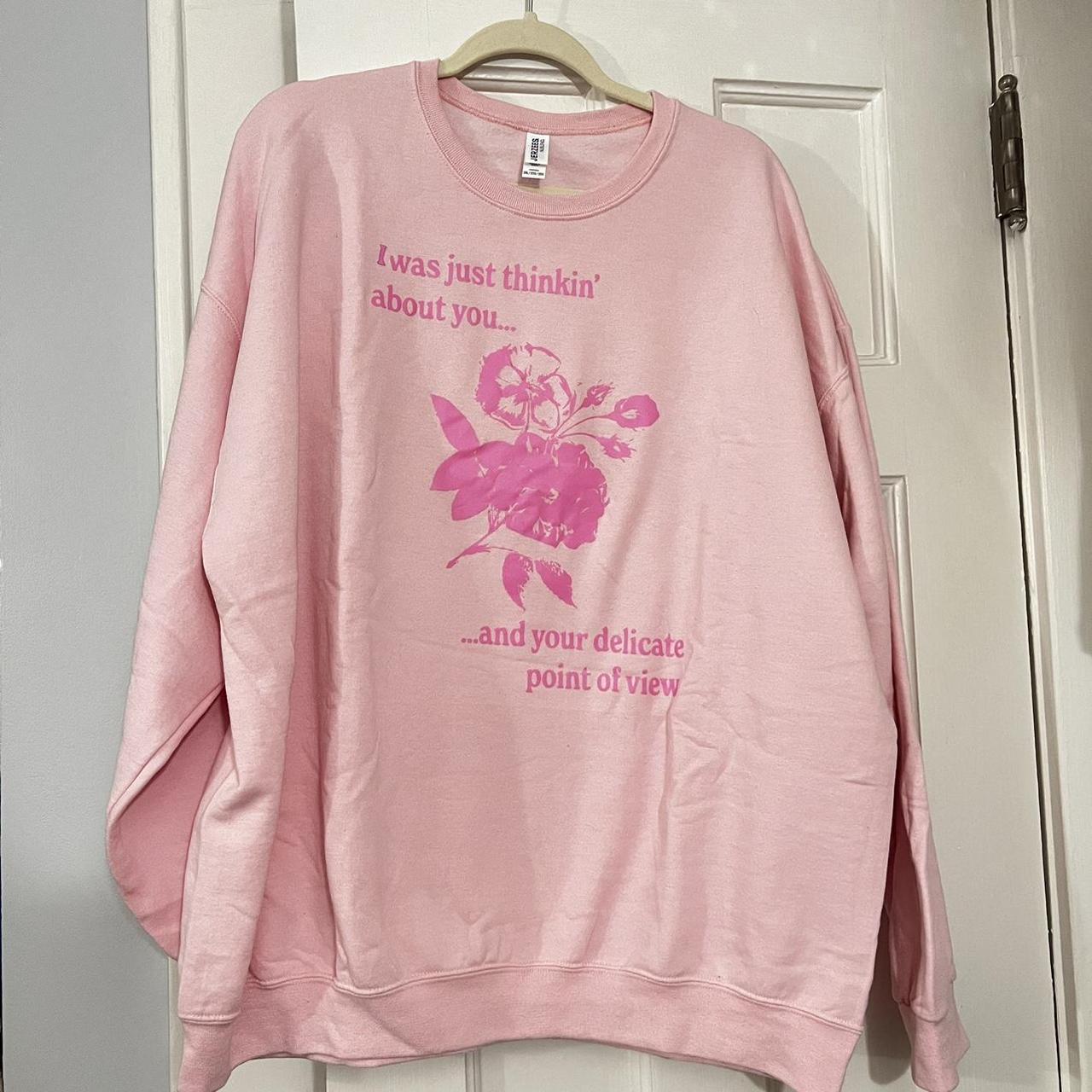 Harry Styles Pink shops Crewneck XXL