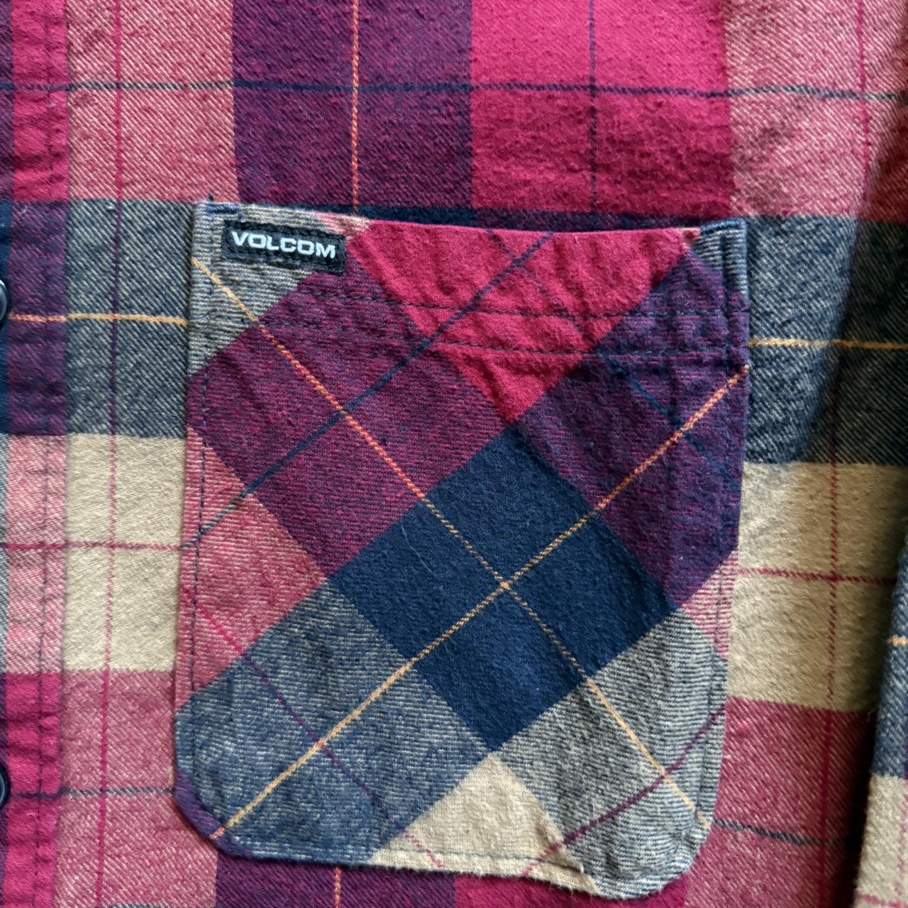 Volcom Men's Shirt - Multi/Red - L – Volcom red a… - image 2