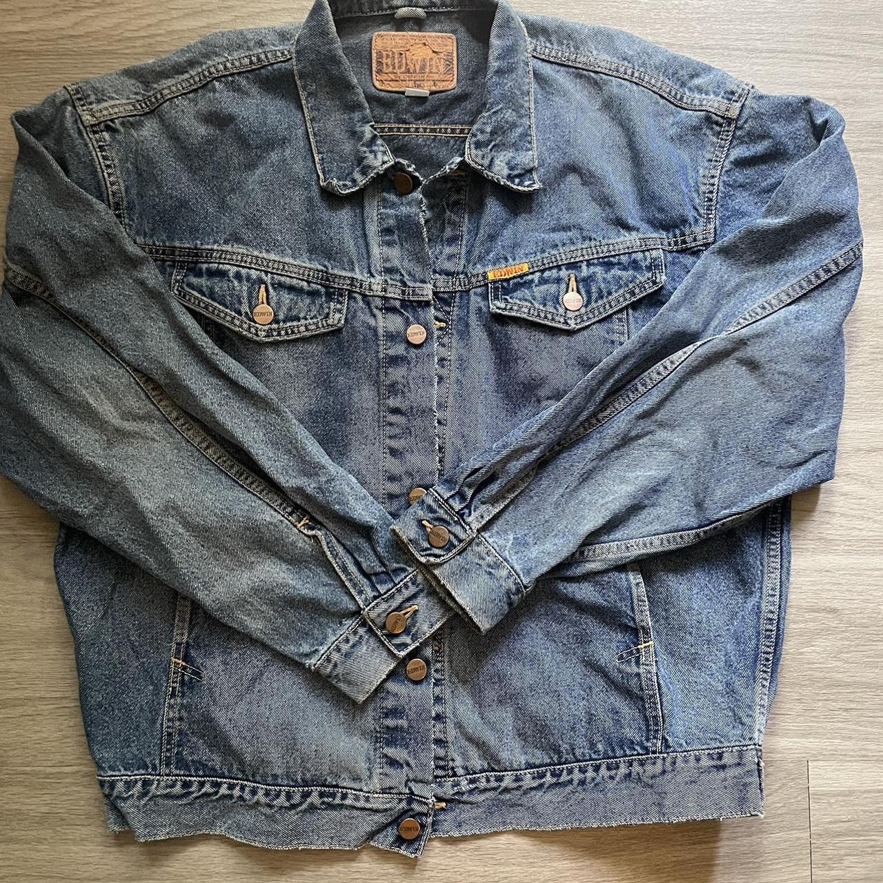 Vintage leather jacket Worn in look Message for... - Depop