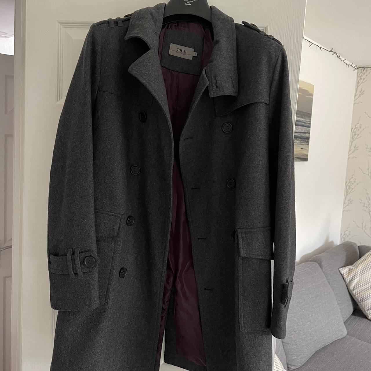 Jeff banks outlet wool coat