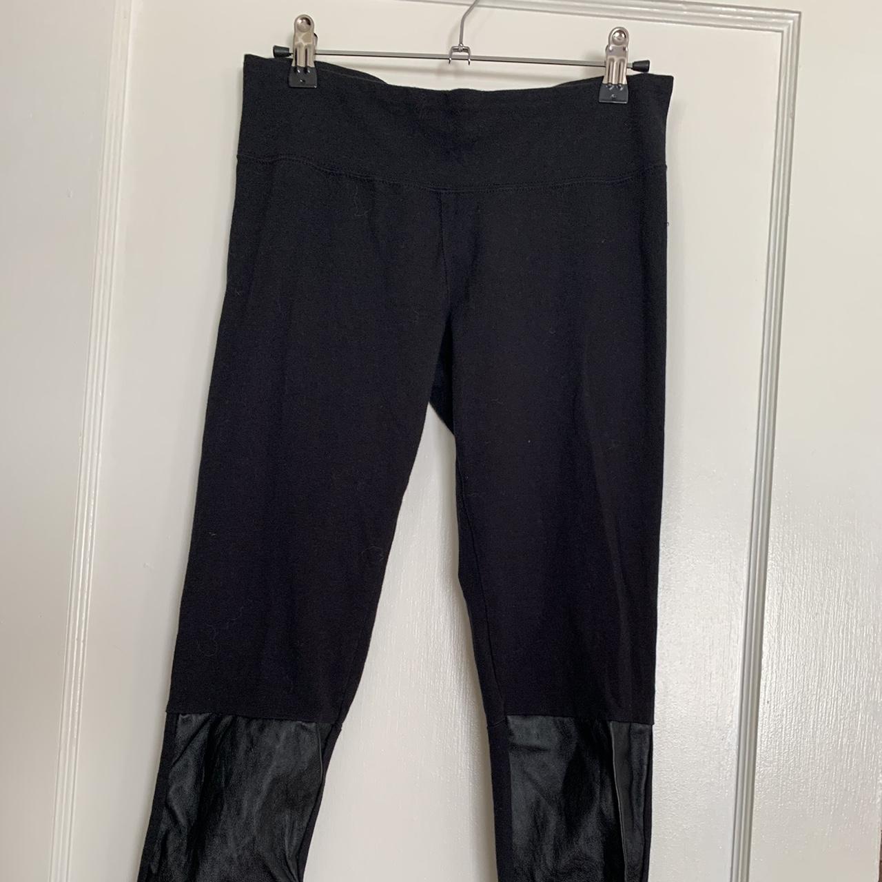 eric + lani black leggings! super soft and stretchy,... - Depop