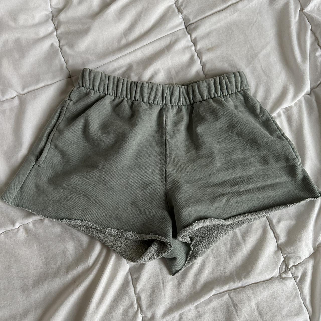 brandy melville sweatshorts. one size but would be... - Depop