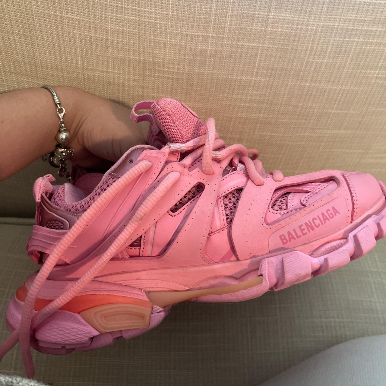 Balenciaga Track Runner Sneakers Red Size 37 = US - Depop