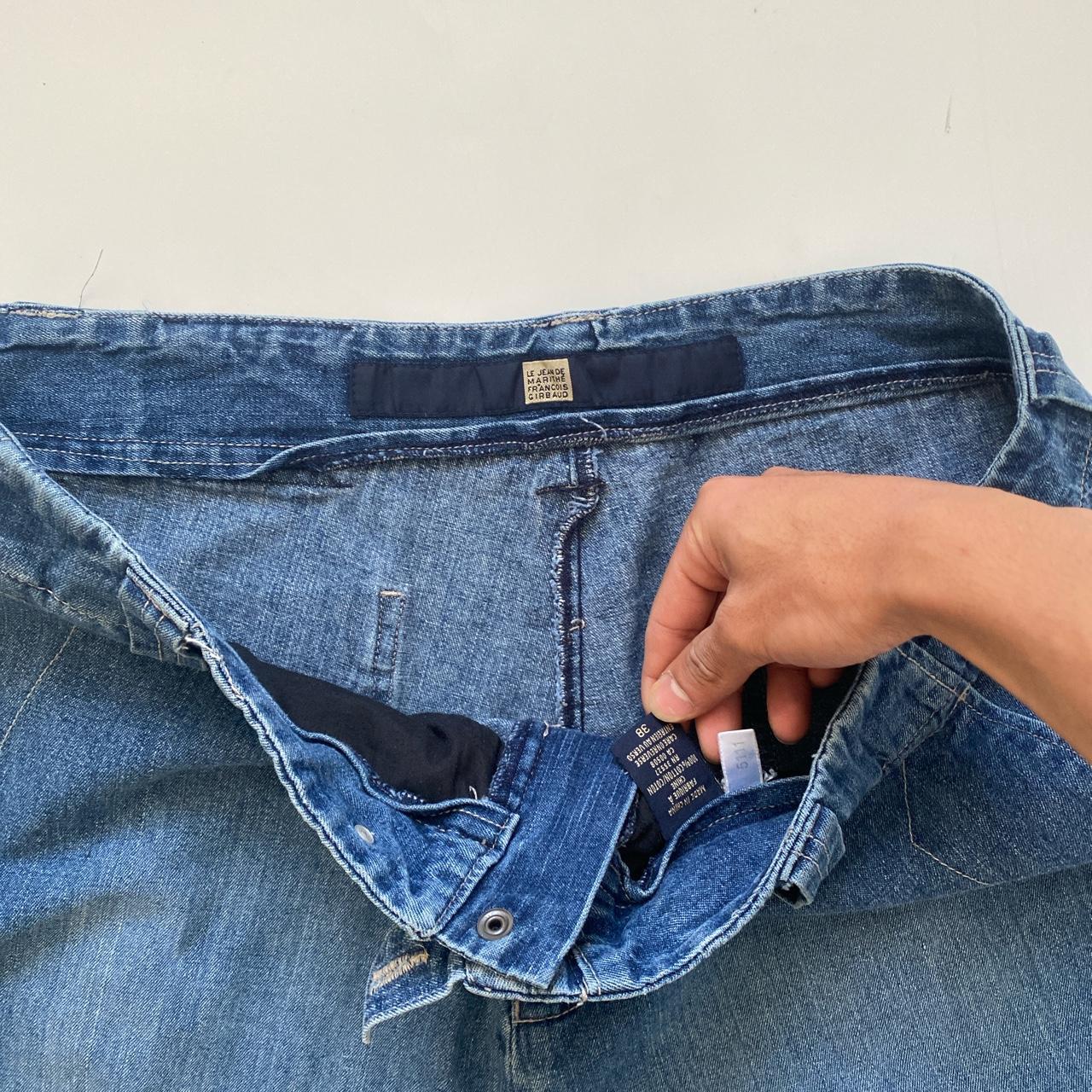 MF + G Jean Shorts Missing front button (watch... Depop