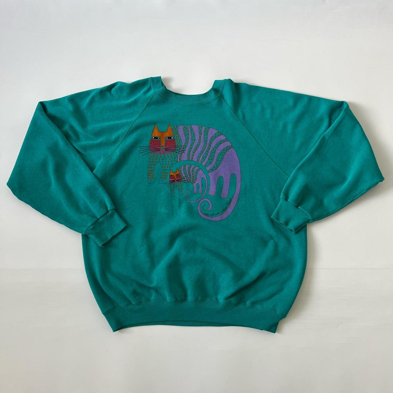 90s-hippy-cat-sweatshirt-measurements-length-26-5-depop