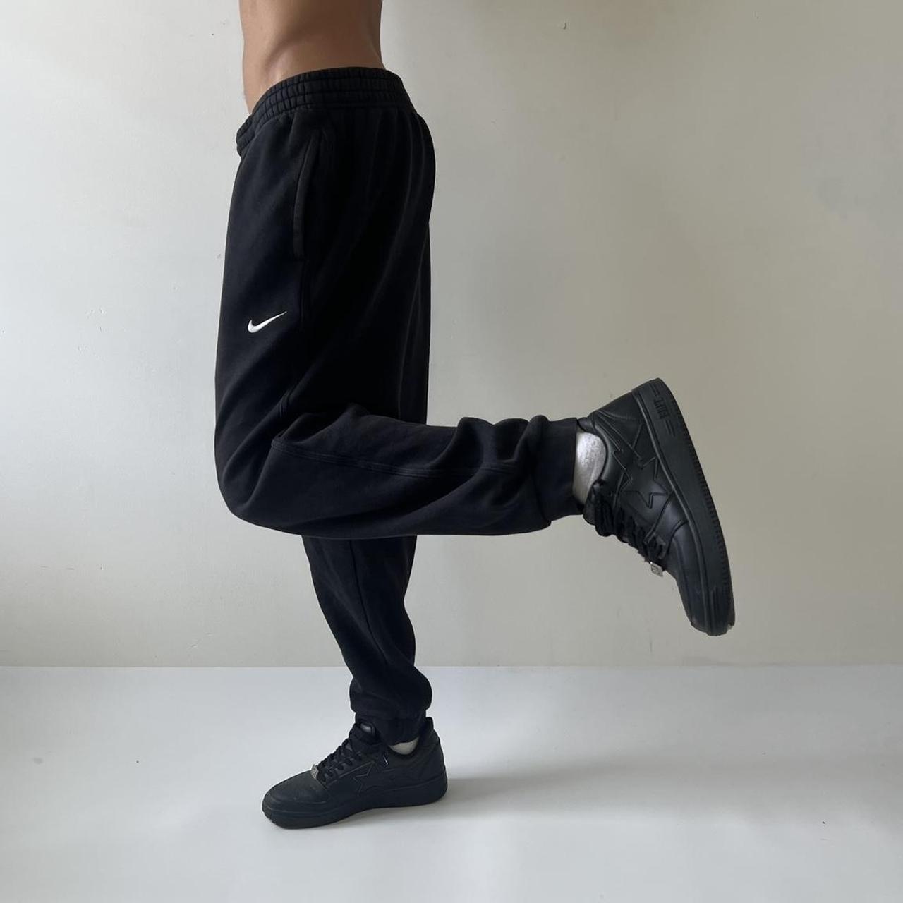 Cotton Nike Sweatpants Measurements Waist: 34 in.... - Depop