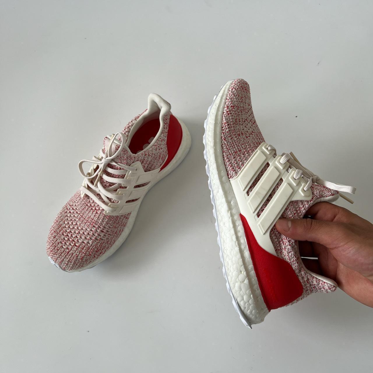 Adidas ultra boost 4.0 red outlet stripes