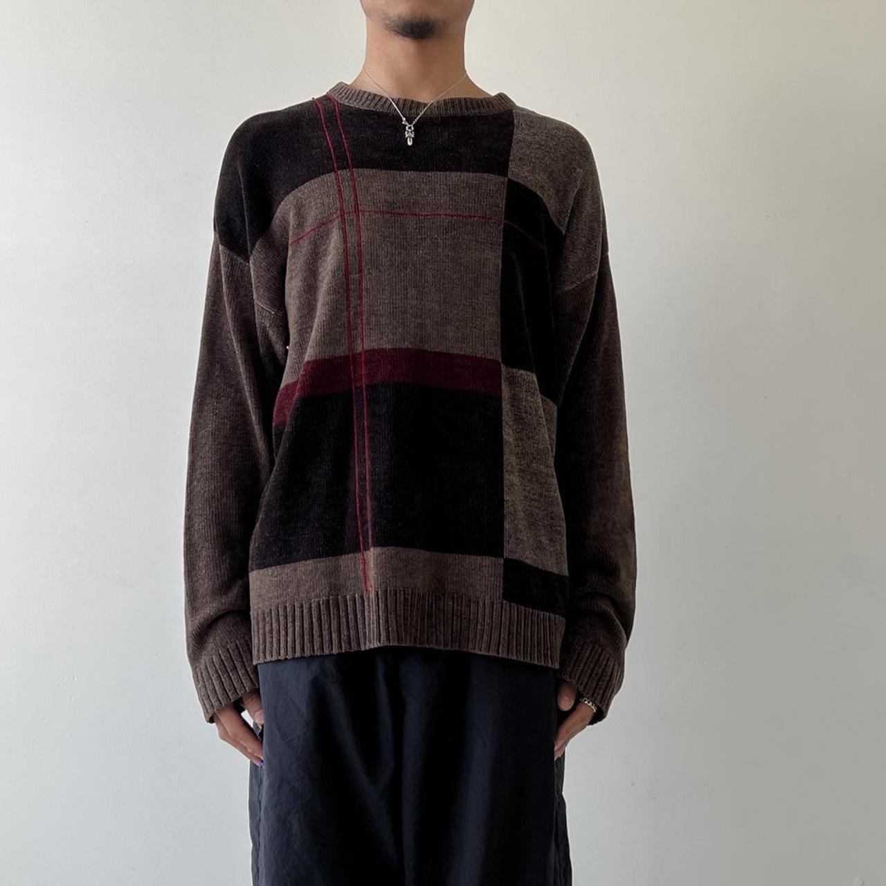 Vintage Style Knit Sweater 🧶 Measurements Length:... - Depop