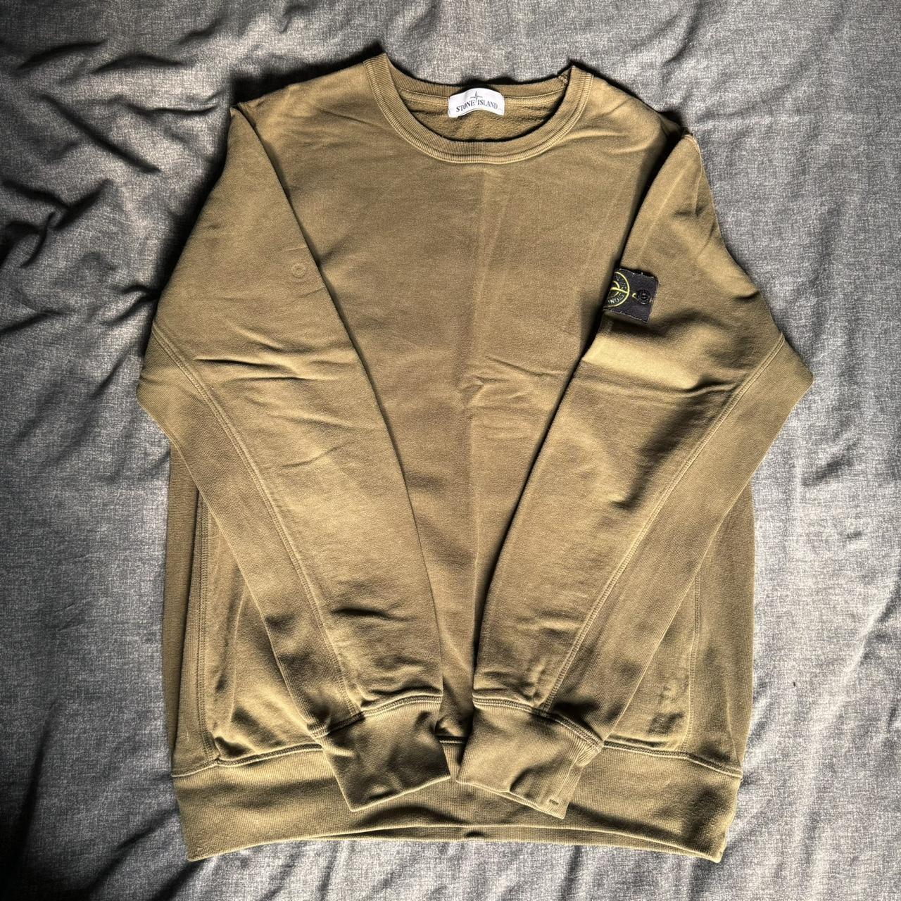 Stone Island Crewneck Sweatshirt Olive Green XXL